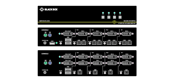 Switches KVM seguros DVI